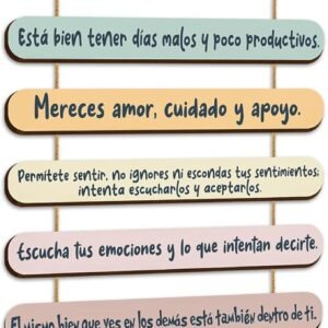 Productos Motivacionales rakuto spanish positive affirmations wall decor motivational wall art gifts (copy)