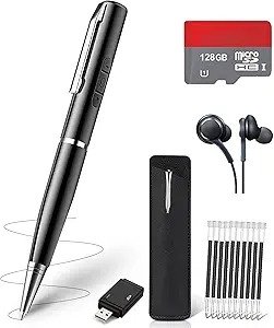 Productos Motivacionales 128gb ai digital voice recorder voice activated audio recorders