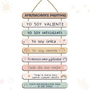 Productos Motivacionales rakuto spanish positive affirmations wall decor motivational wall art gifts